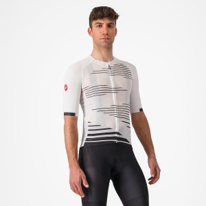 Dres Castelli CLIMBER'S 4.0 Panske Biele Čierne | TPKU-98764