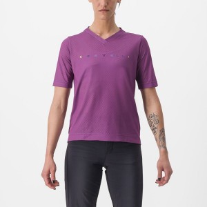 Dres Castelli TRAIL TECH 2 W TEE Damske Nachový | YEDK-69301