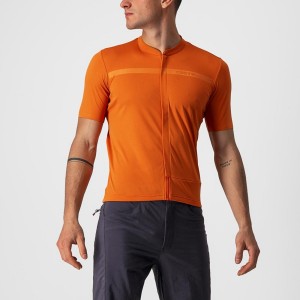 Dres Castelli UNLIMITED ALLROAD Panske Oranžové Červené | EBGV-48795