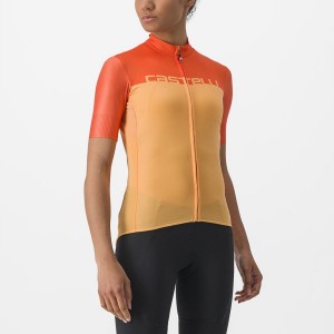 Dres Castelli VELOCISSIMA Damske Oranžové Tmavo Červené | XLOK-89260