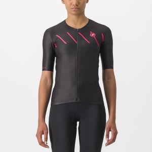 Obleky Castelli FREE SPEED 2 W RACE TOP Damske Čierne | SLVD-14385