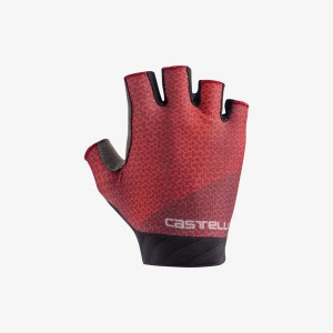 Rukavice Castelli ROUBAIX GEL 2 Damske Červené | DZIX-50179