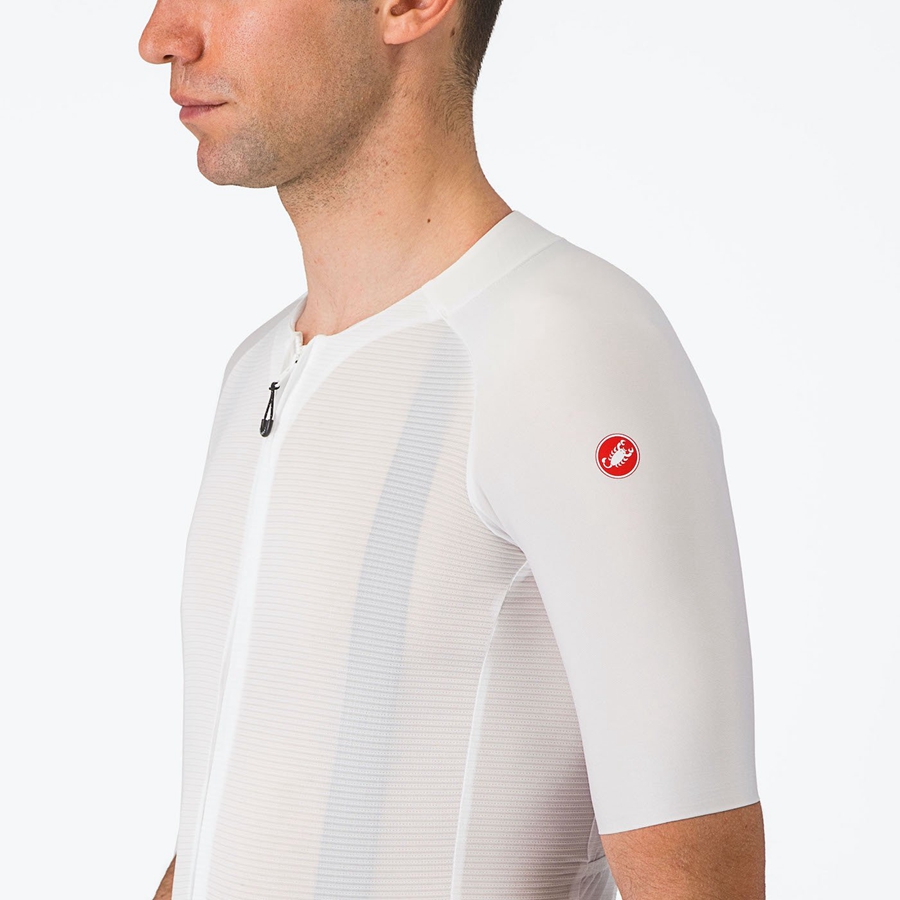 Dres Castelli AERO RACE 7.0 Panske Biele | RDWB-07481