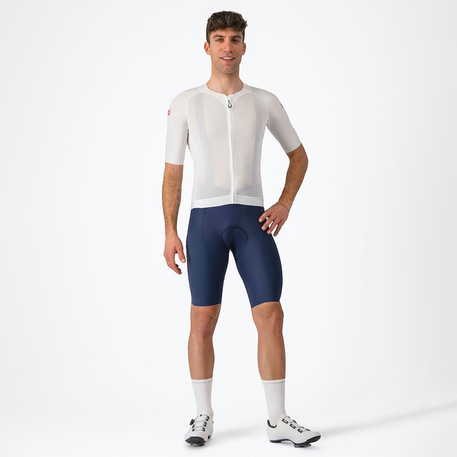 Dres Castelli AERO RACE 7.0 Panske Biele | RDWB-07481