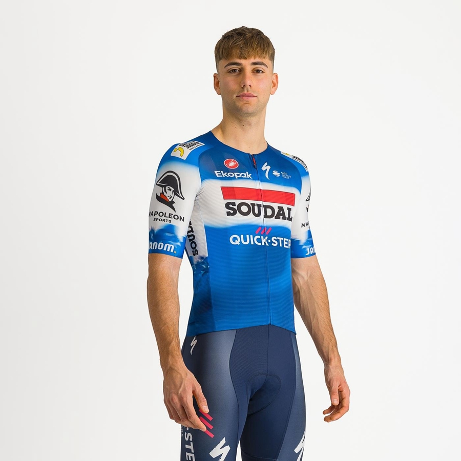 Dres Castelli AERO RACE 7.0 Panske Modre Biele | NECR-14392