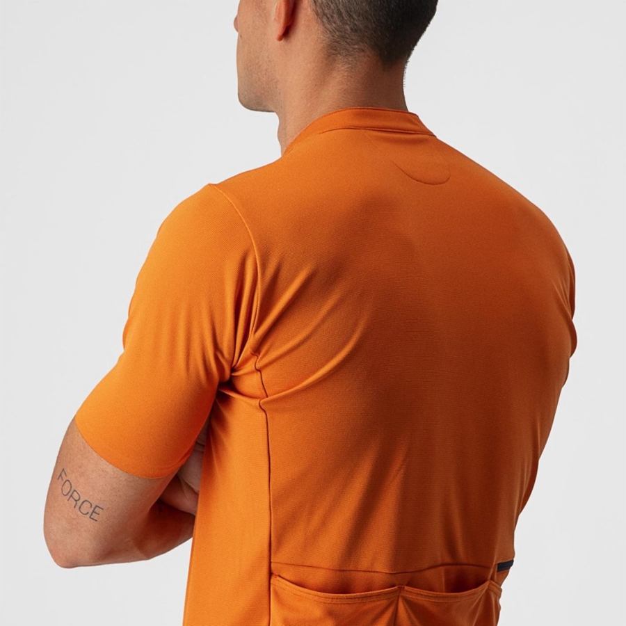 Dres Castelli UNLIMITED ALLROAD Panske Oranžové Červené | EBGV-48795