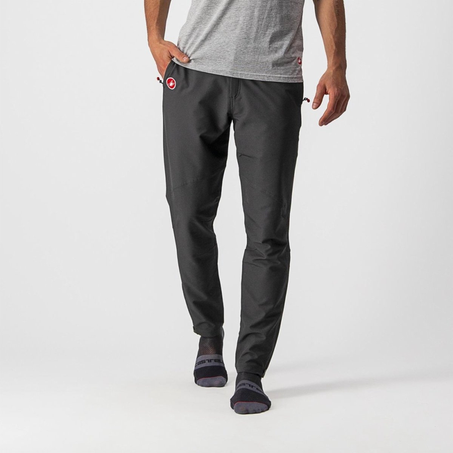 Leginy Castelli MILANO PANT Panske Čierne | YSVA-23587