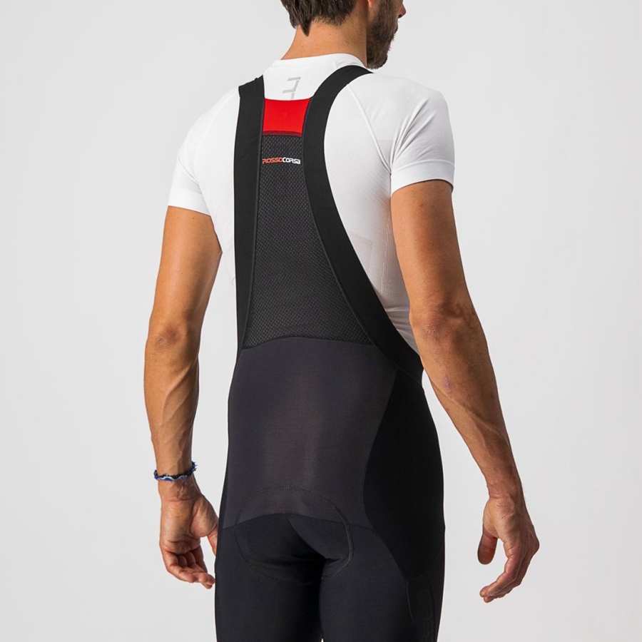 Leginy Castelli SORPASSO RoS BIB KNICKER Panske Čierne | HUBO-85296