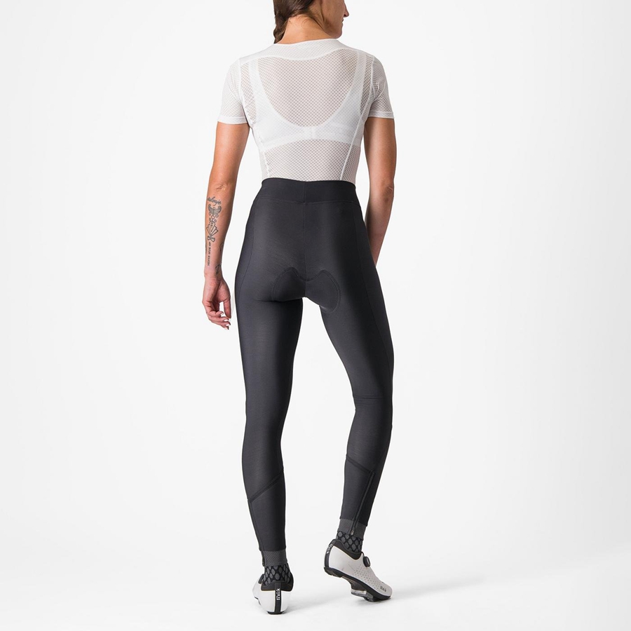 Leginy Castelli VELOCISSIMA THERMAL Damske Čierne Čierne | EOLW-83956