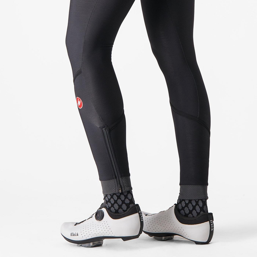 Leginy Castelli VELOCISSIMA THERMAL Damske Čierne Čierne | EOLW-83956