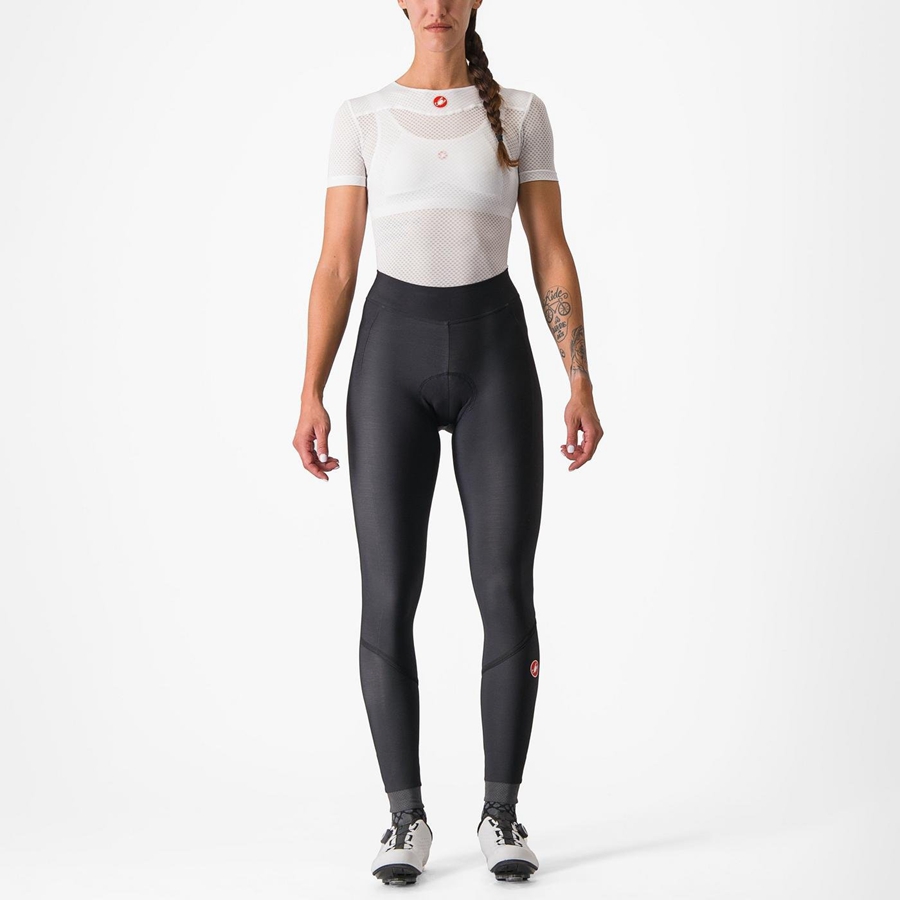 Leginy Castelli VELOCISSIMA THERMAL Damske Čierne Čierne | EOLW-83956