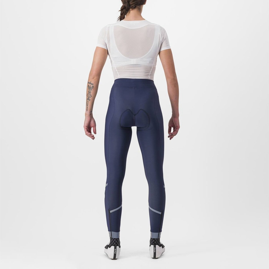 Leginy Castelli VELOCISSIMA THERMAL Damske Modre Strieborne | EHTY-40523