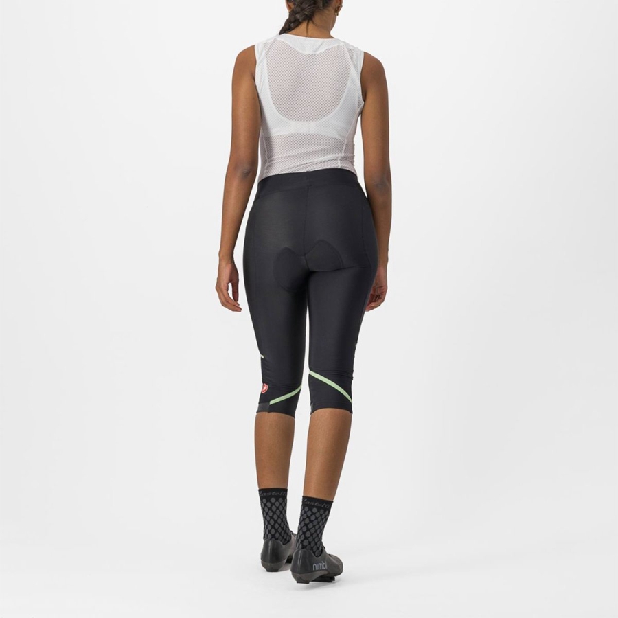 Leginy Castelli VELOCISSIMA THERMAL KNICKER Damske Čierne Mätové Čierne | ROPD-81649