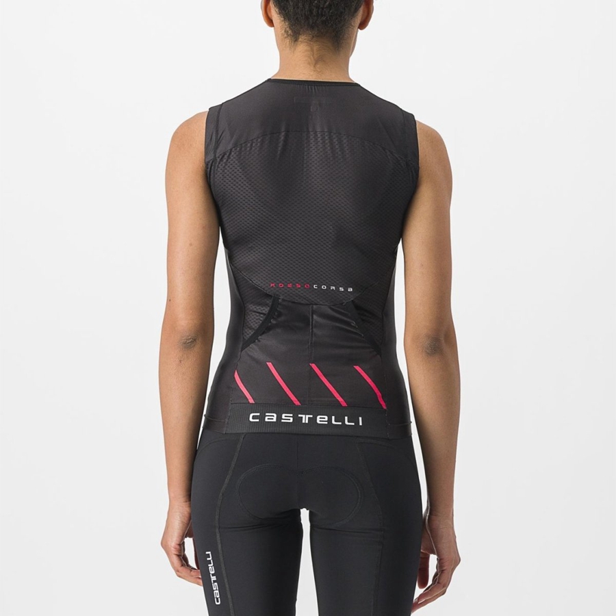 Obleky Castelli FREE 2 W TRI SINGLET Damske Čierne | DYBT-26758