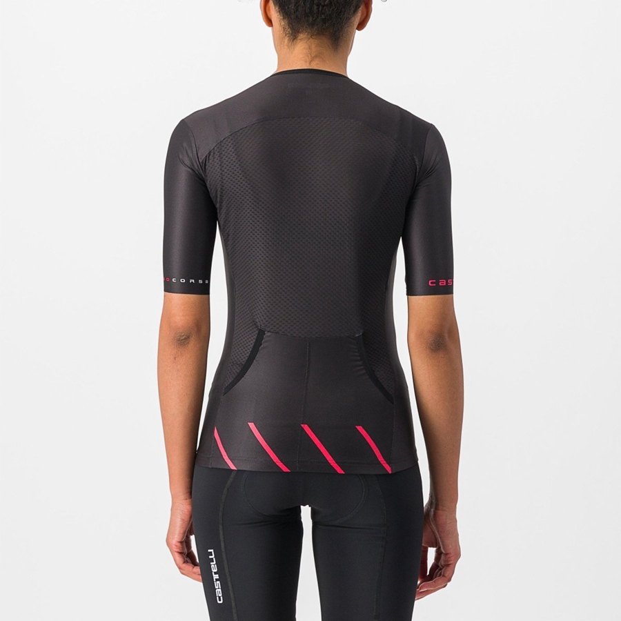 Obleky Castelli FREE SPEED 2 W RACE TOP Damske Čierne | SLVD-14385