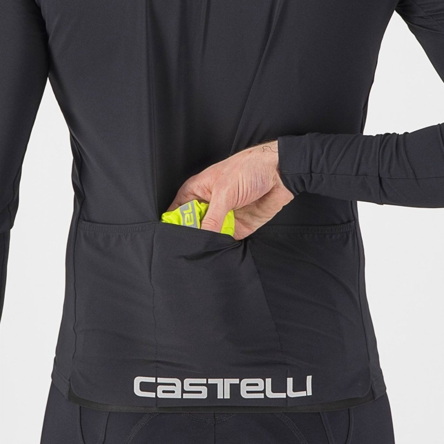 Ochrana Castelli SQUADRA STRETCH Panske Svetlo Zelene Tmavo Siva | GXDH-70914