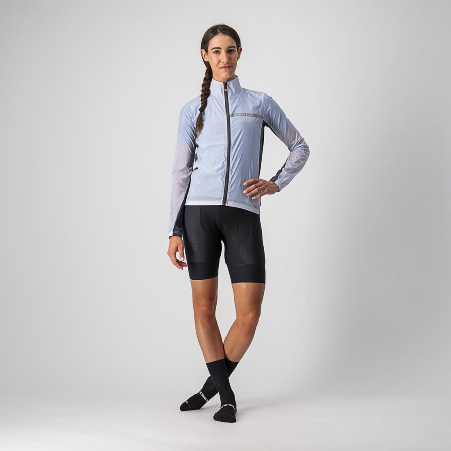 Ochrana Castelli SQUADRA STRETCH W Damske Strieborne Siva Tmavo Siva | ZRNM-30276