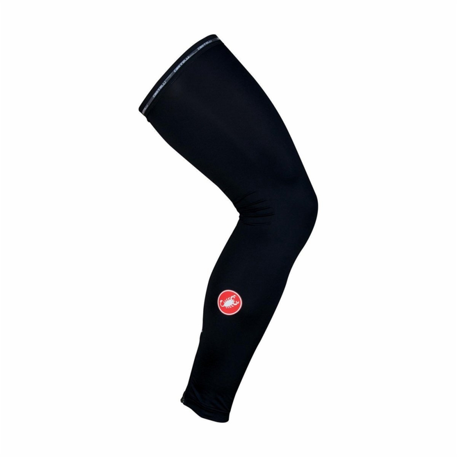 Ohrievač Nôh Castelli UPF 50 + LIGHT LEG SLEEVES Damske Čierne | WEYR-65189