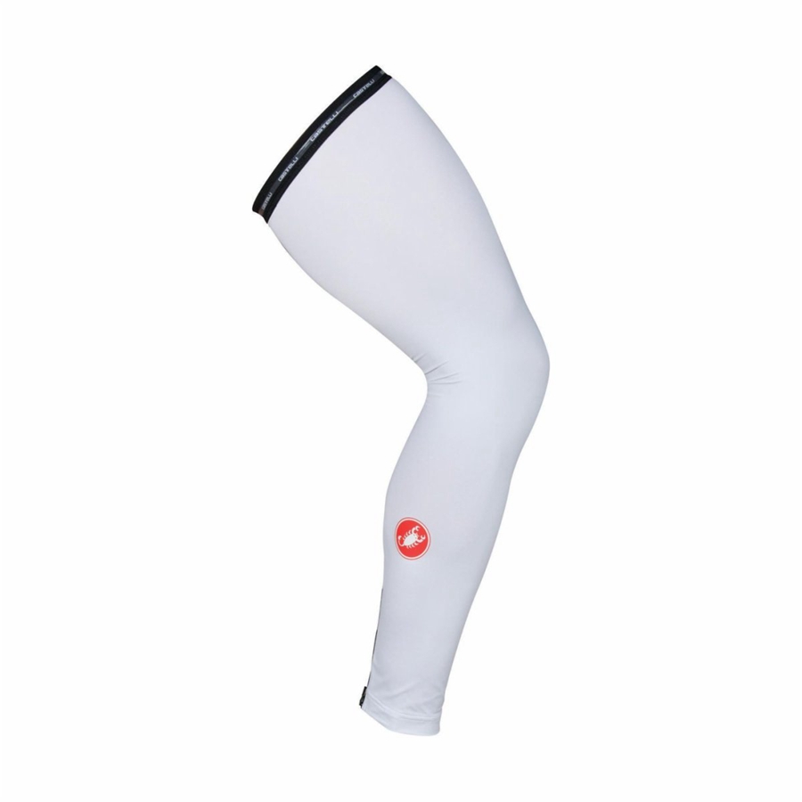 Ohrievač Nôh Castelli UPF 50 + LIGHT LEG SLEEVES Damske Biele | HGKX-21539