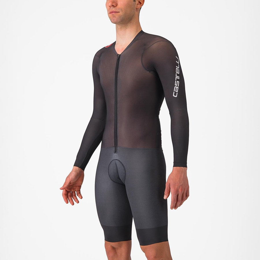 Speedsuit Castelli BODY PAINT 4.X Panske Čierne | KQNI-04839