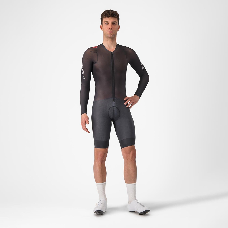 Speedsuit Castelli BODY PAINT 4.X Panske Čierne | KQNI-04839