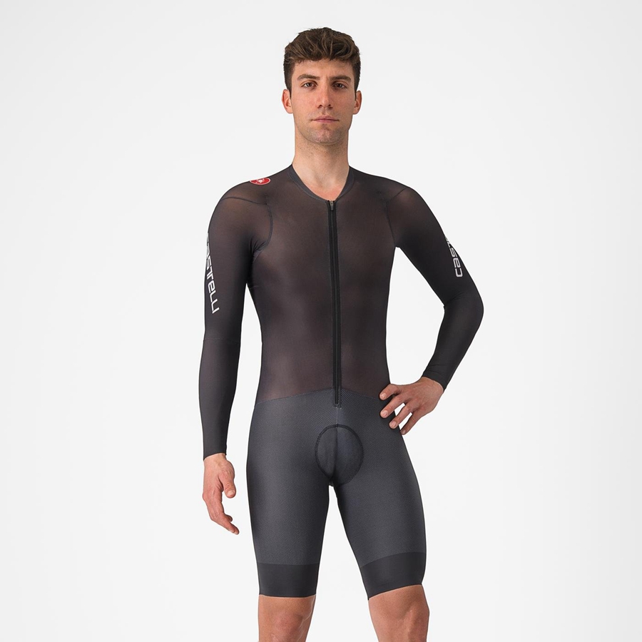 Speedsuit Castelli BODY PAINT 4.X Panske Čierne | KQNI-04839