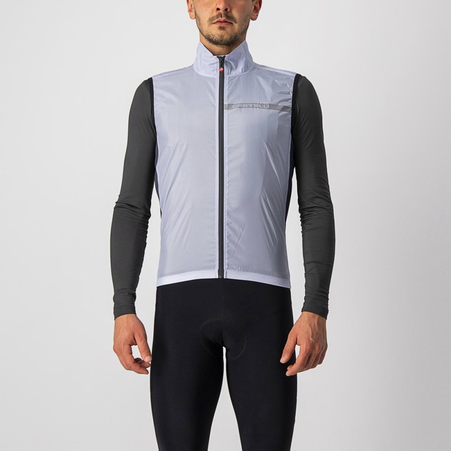 Vesta Castelli SQUADRA STRETCH Panske Strieborne Siva Tmavo Siva | NZQO-17239